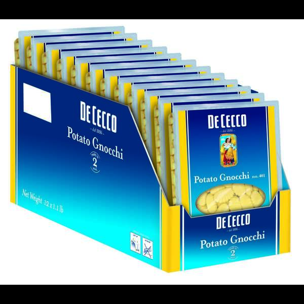 De Cecco De Cecco No. 401 Potato Gnocchi 1.1lbs Box, PK12 GN21401